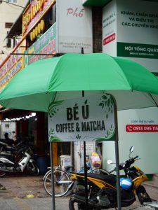 Chi tiết xe đẩy có dù