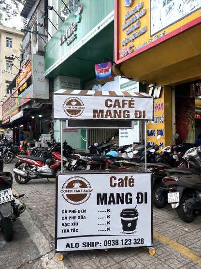 Xe bán cà phê mang đi